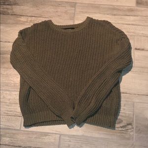 Forever 21 Army Green Sweater
